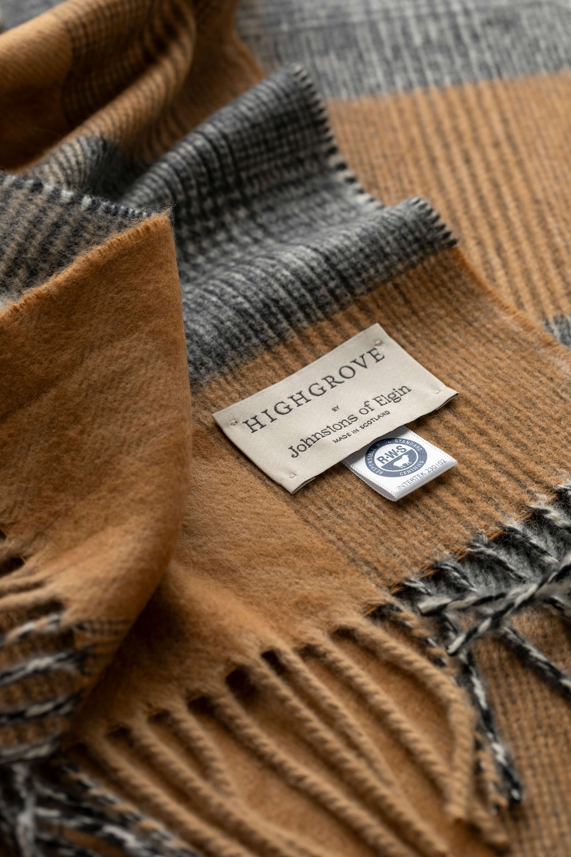 Camel Highgrove Heritage Scarf