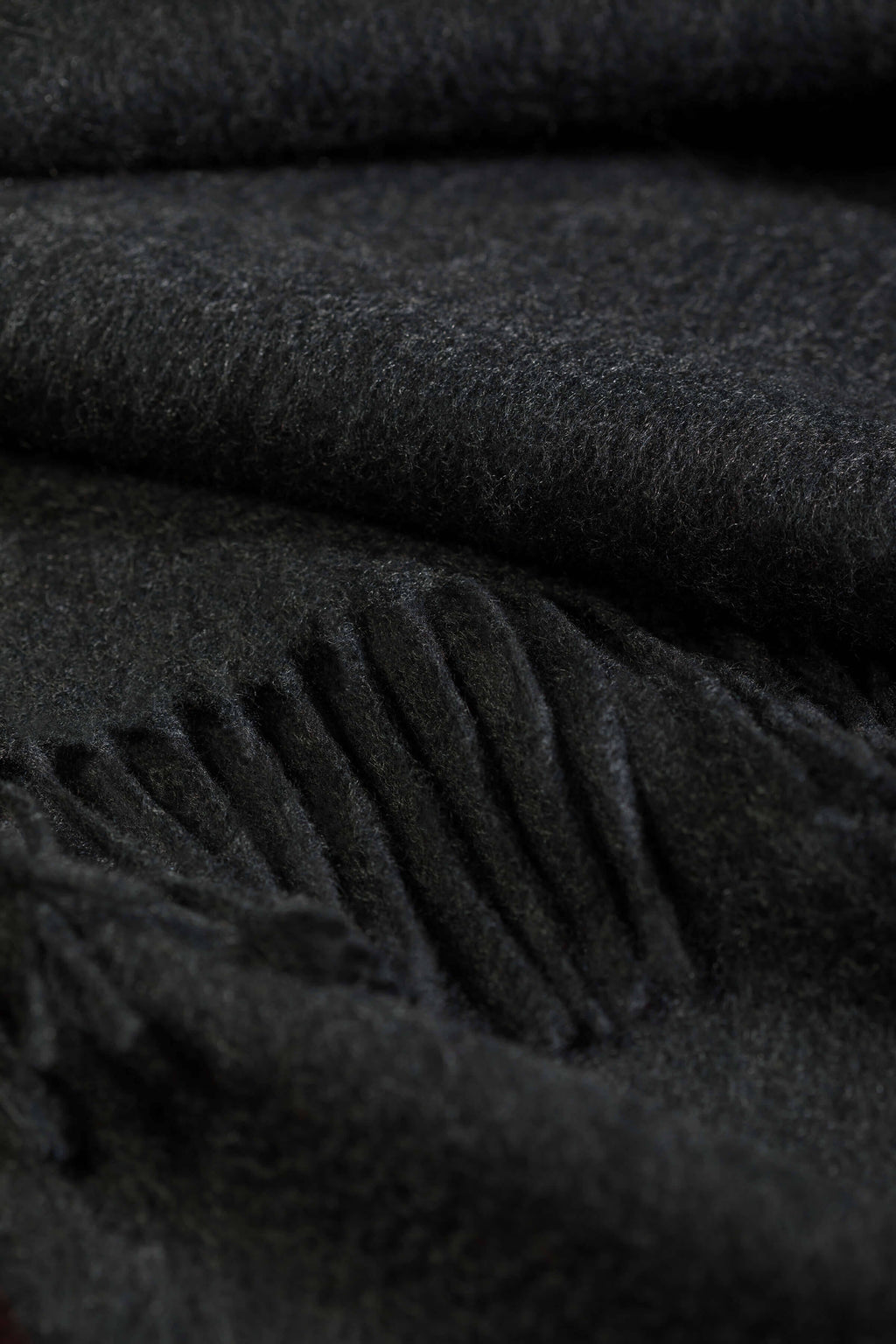 Charcoal Cashmere Scarf