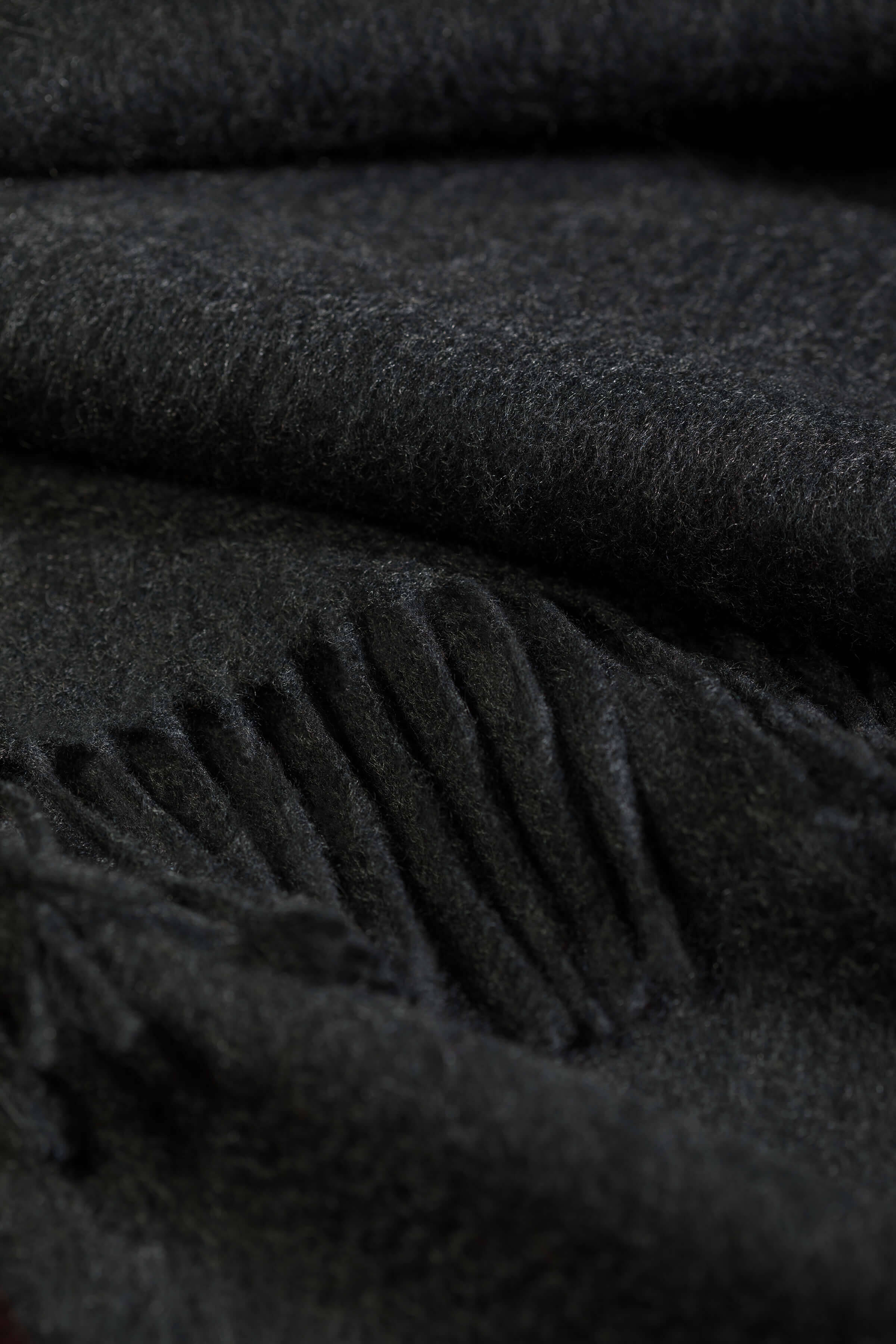 Charcoal Cashmere Scarf