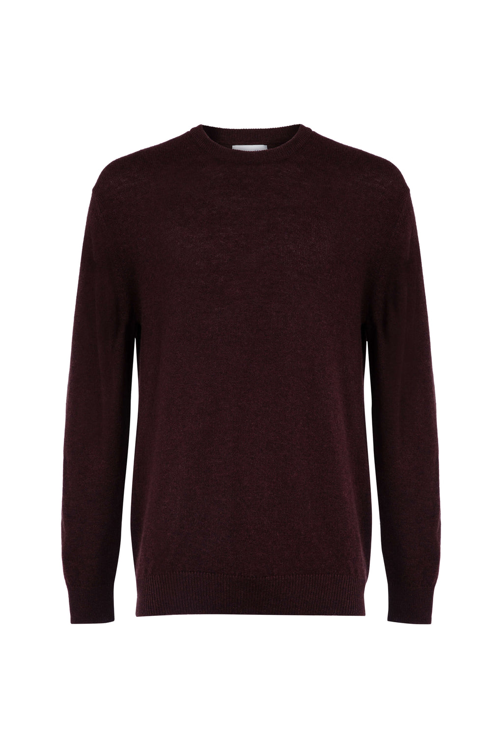 Classic Cashmere Dark Brown Round Neck Jumper