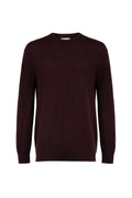Classic Cashmere Dark Brown Round Neck Jumper