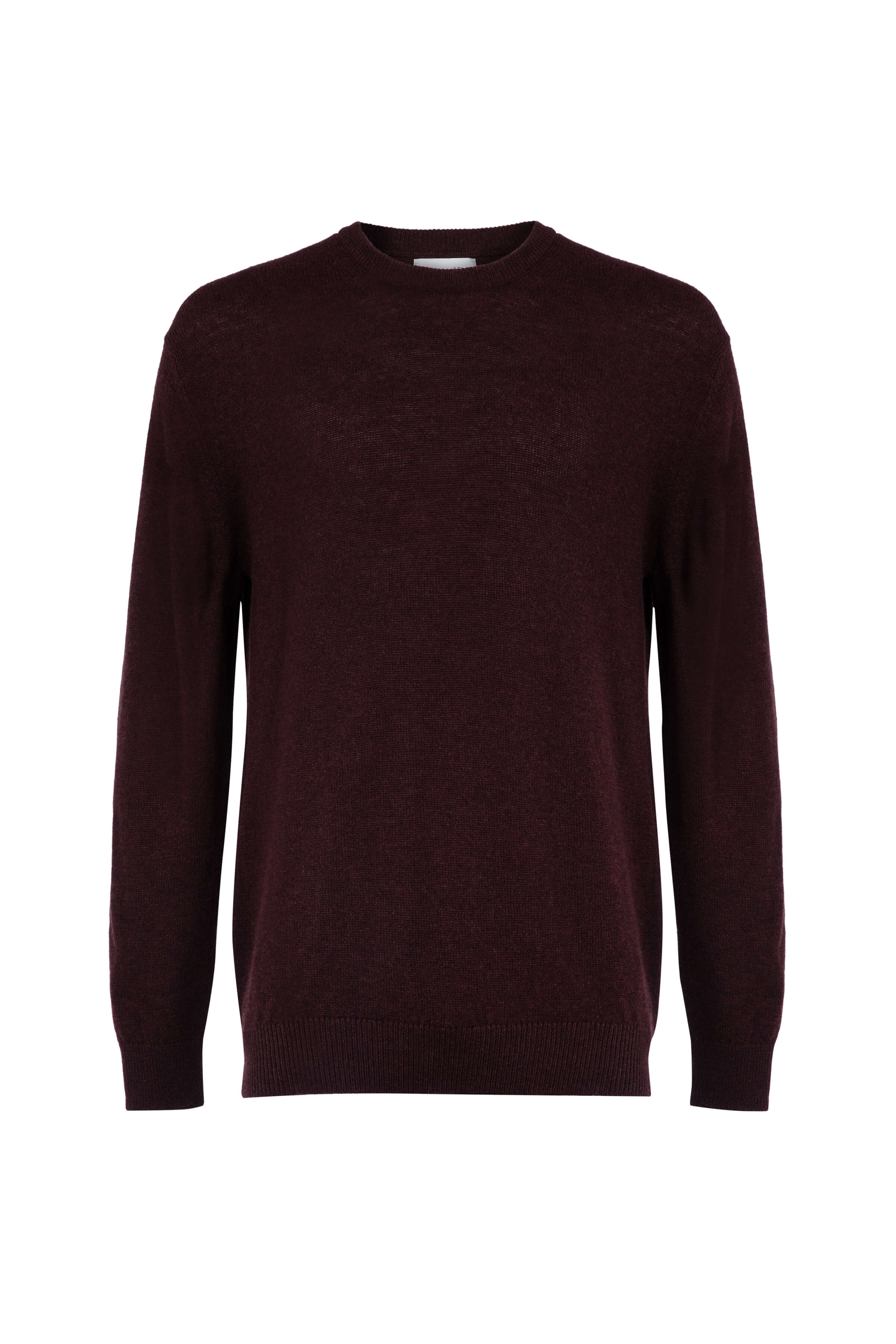 Classic Cashmere Dark Brown Round Neck Jumper