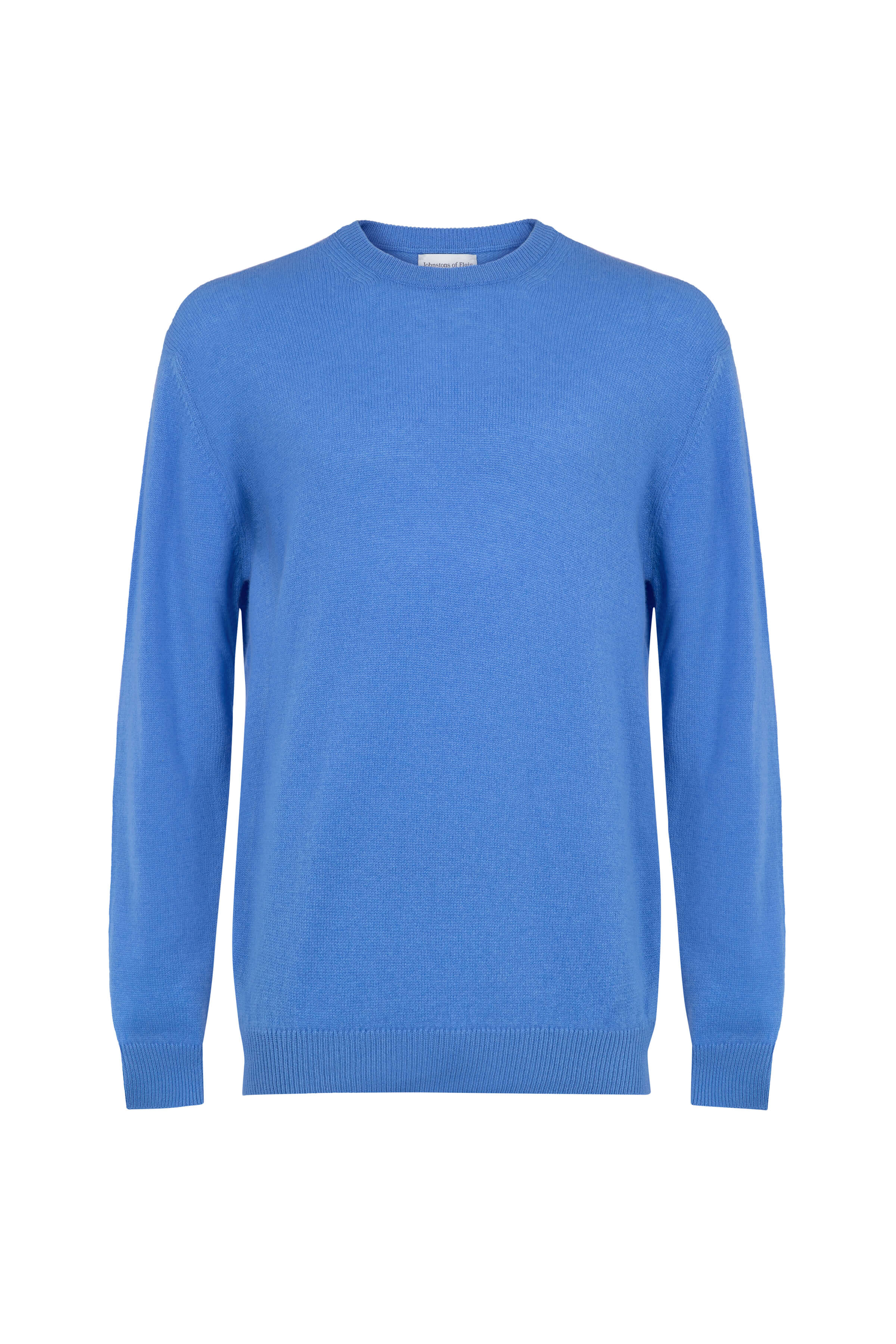 Classic Cashmere Blue Round Neck Jumper