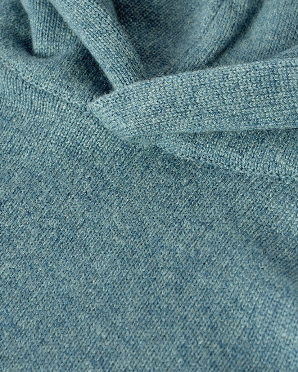 Green Cashmere Hoodie