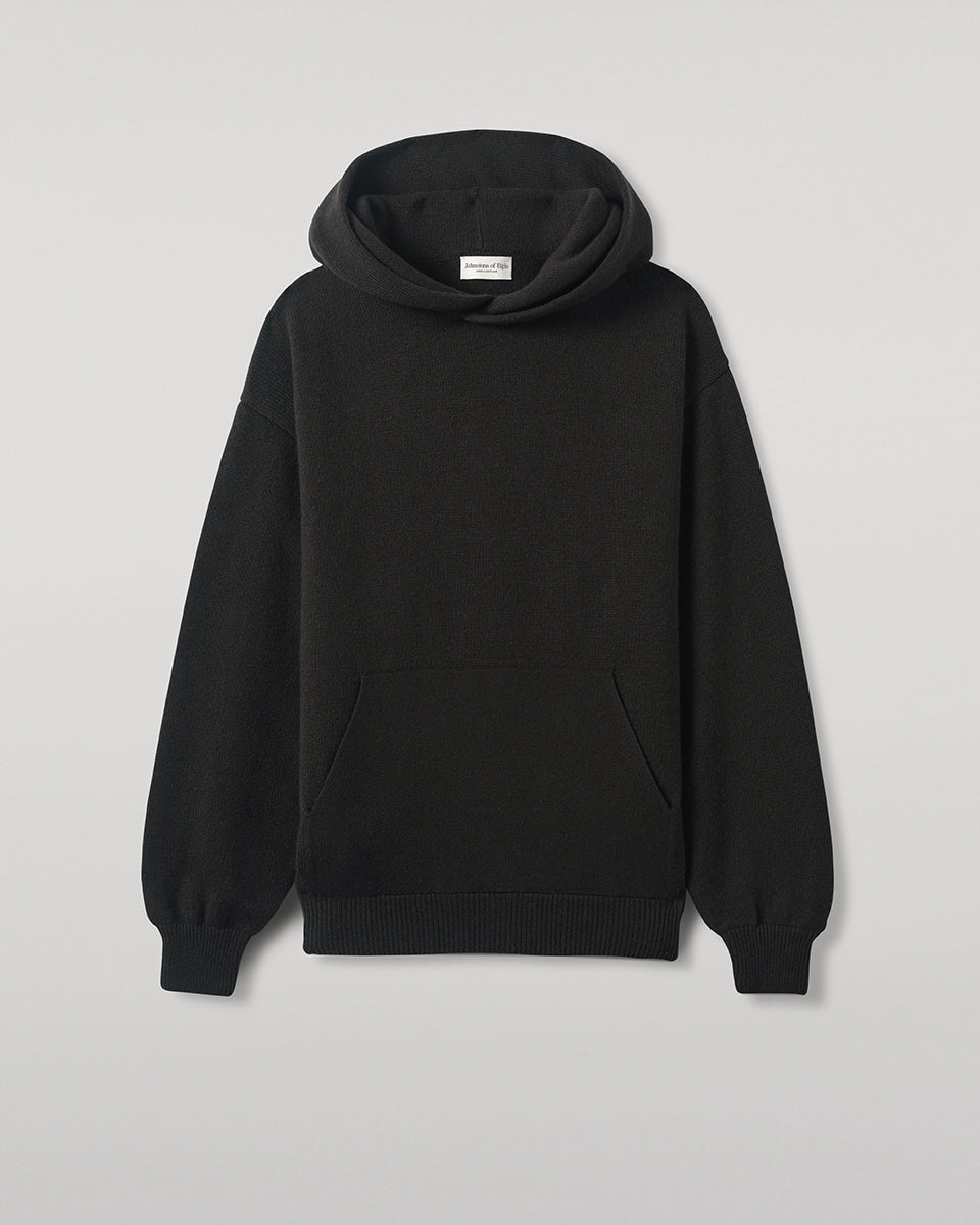 Dark Grey Cashmere Hoodie