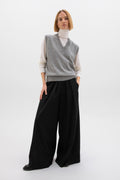 Gauzy Cashmere Light Grey Tank