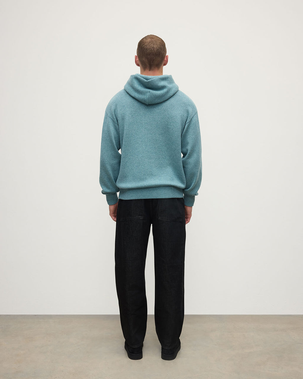 Green Cashmere Hoodie