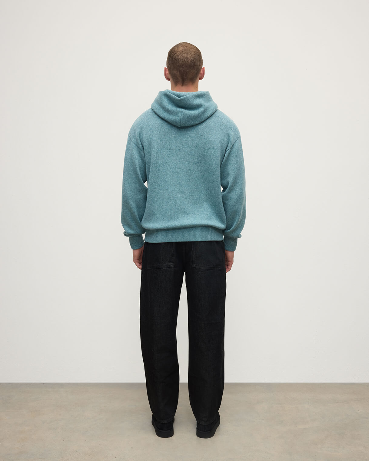 Green Cashmere Hoodie