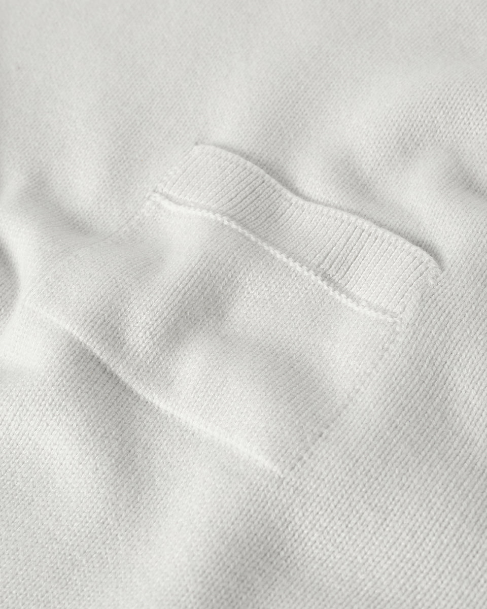Oversized White Cashmere Jumper