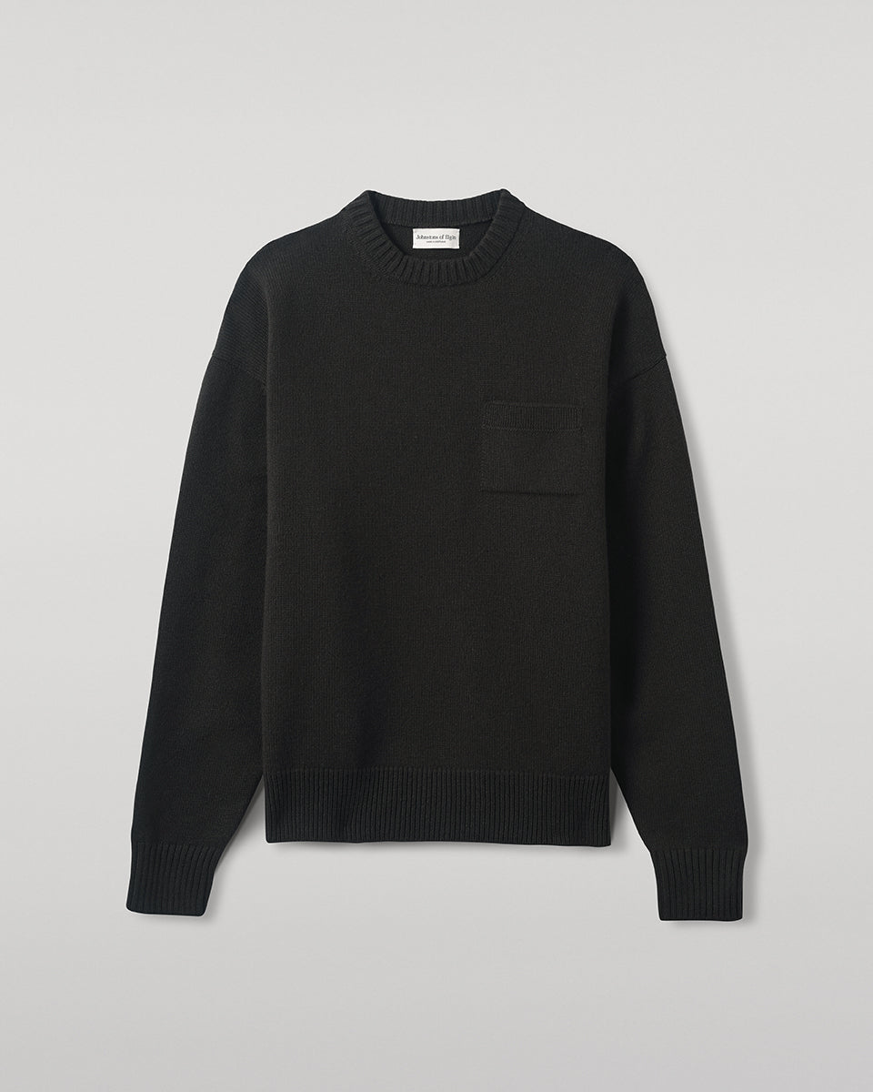Oversized Dark Grey Cashmere Jumper