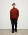 Oversized Dark Red Cashmere Jumper