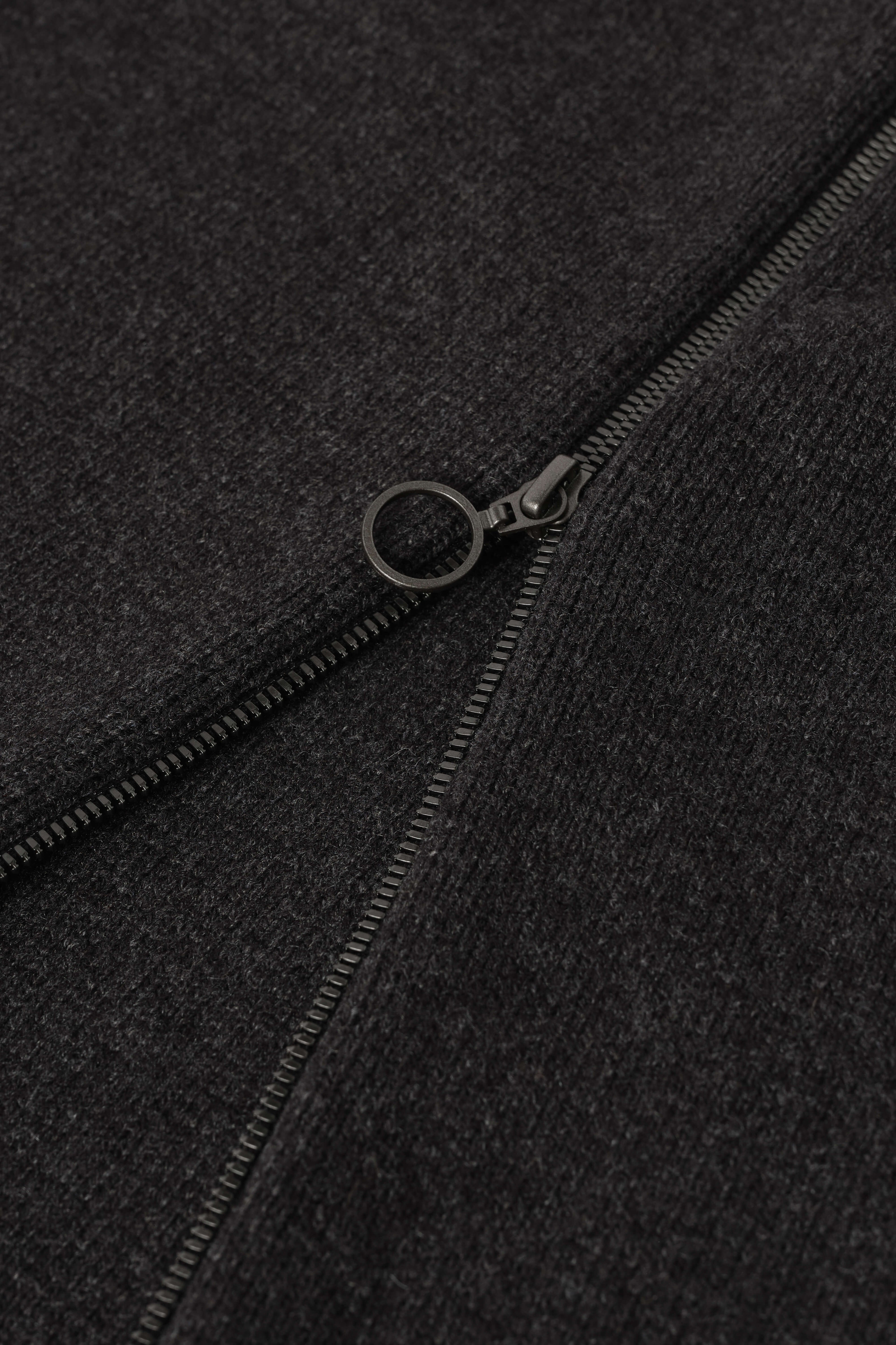 A-Line Milano Charcoal Cashmere Skirt