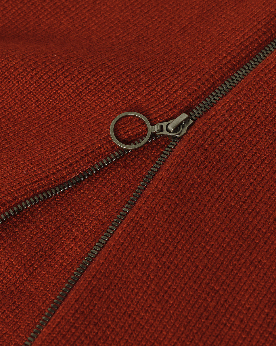 A-Line Milano Dark Red Cashmere Skirt