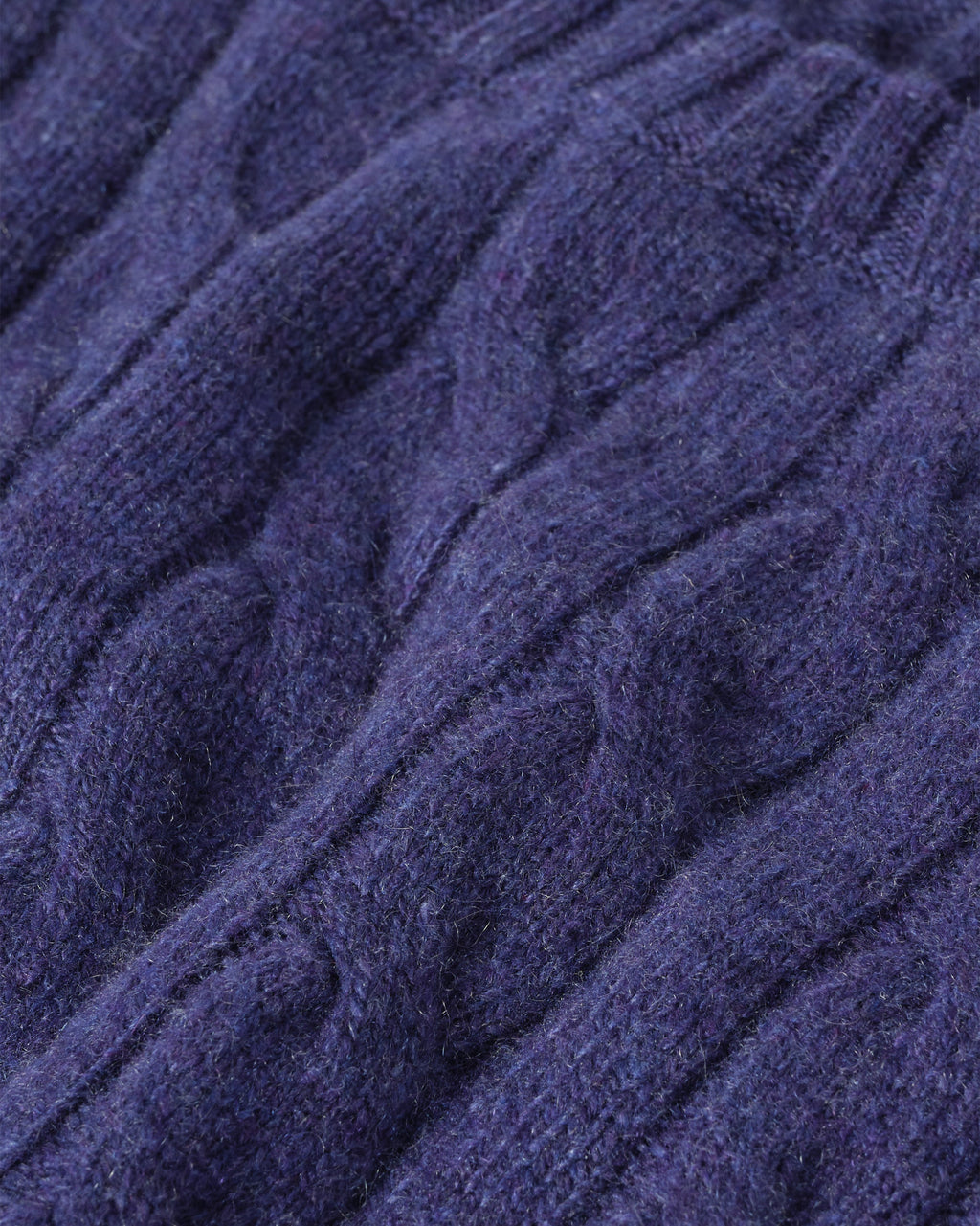 Calder Blue Cable Cashmere Jumper