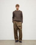 Calder Brown Cable Cashmere Jumper