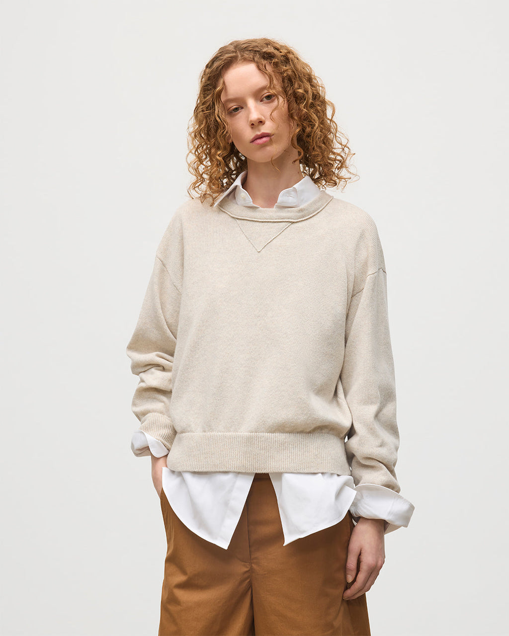Stella Natural Cashmere Sweatshirt