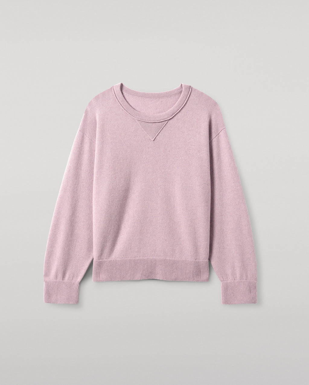 Stella Light Pink Cashmere Sweatshirt