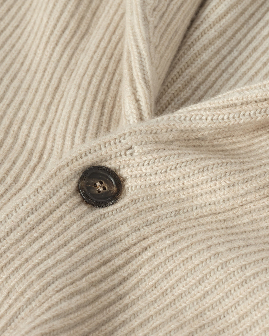Pioneer Natural Shawl Collar Cashmere Cardigan