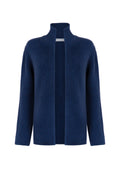 Edge to Edge Mid Blue Cashmere Cardigan