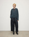 Donegal Cashmere Blue V Neck Cardigan