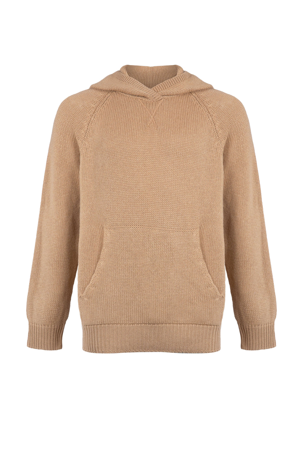 Kangaroo Pocket Cashmere Hoodie