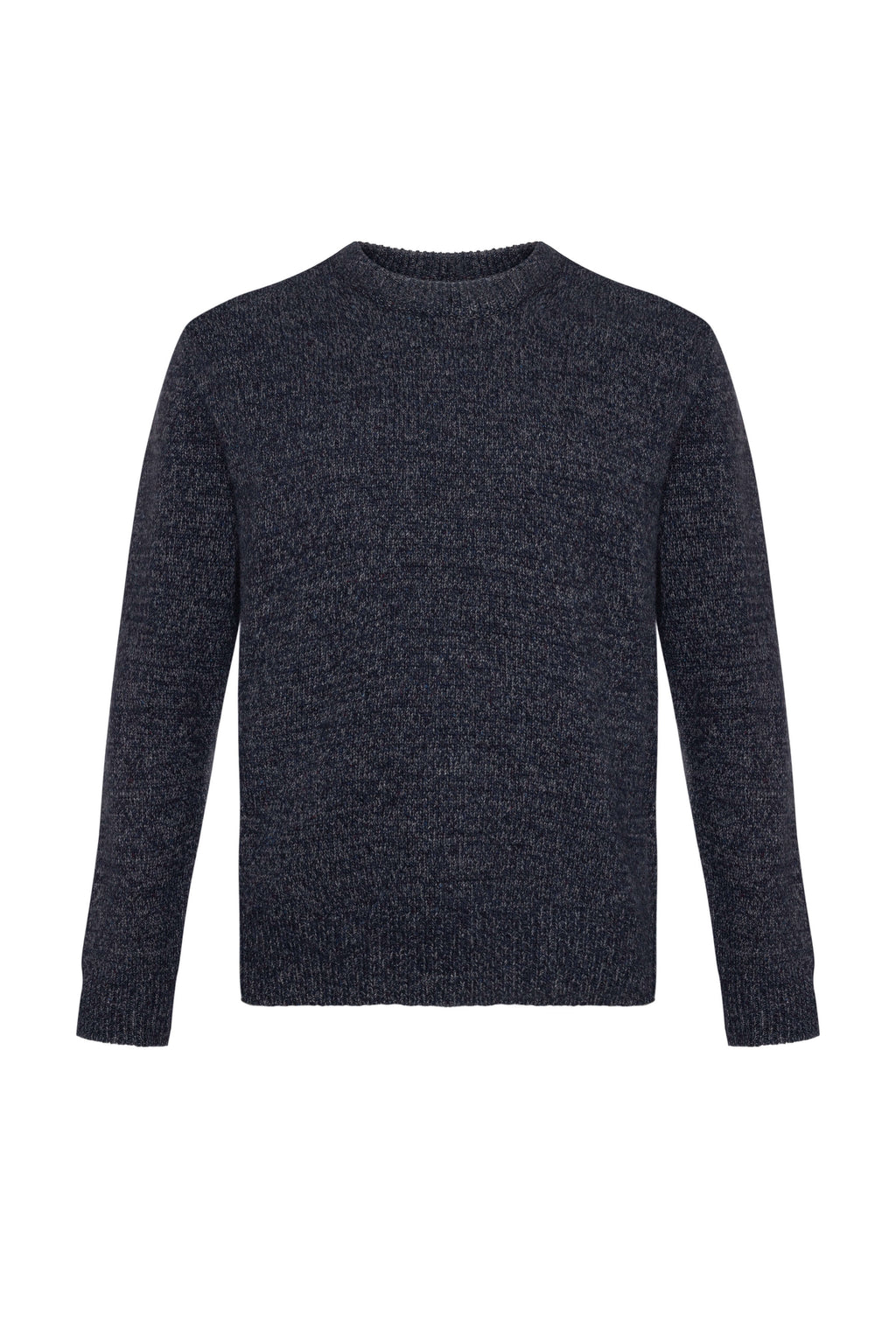 Donegal Cashmere Marl Dark Navy Jumper