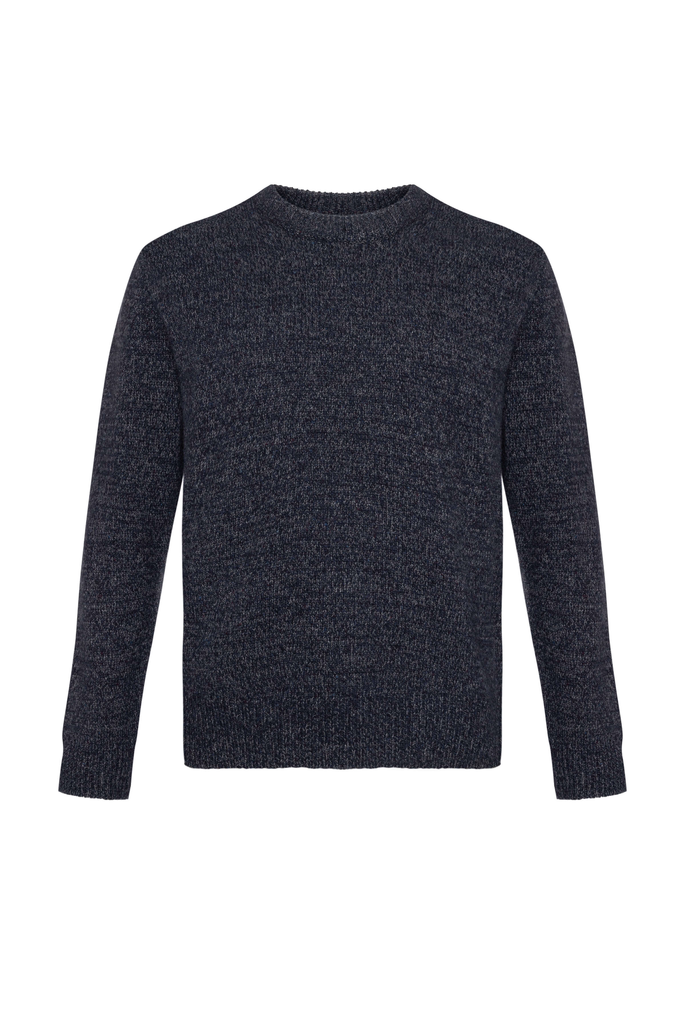 Donegal Cashmere Marl Dark Navy Jumper
