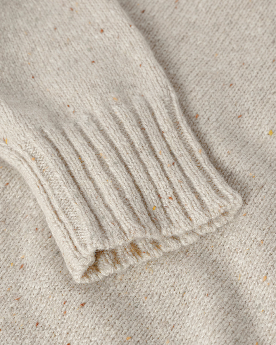 Donegal Cashmere Cream Jumper