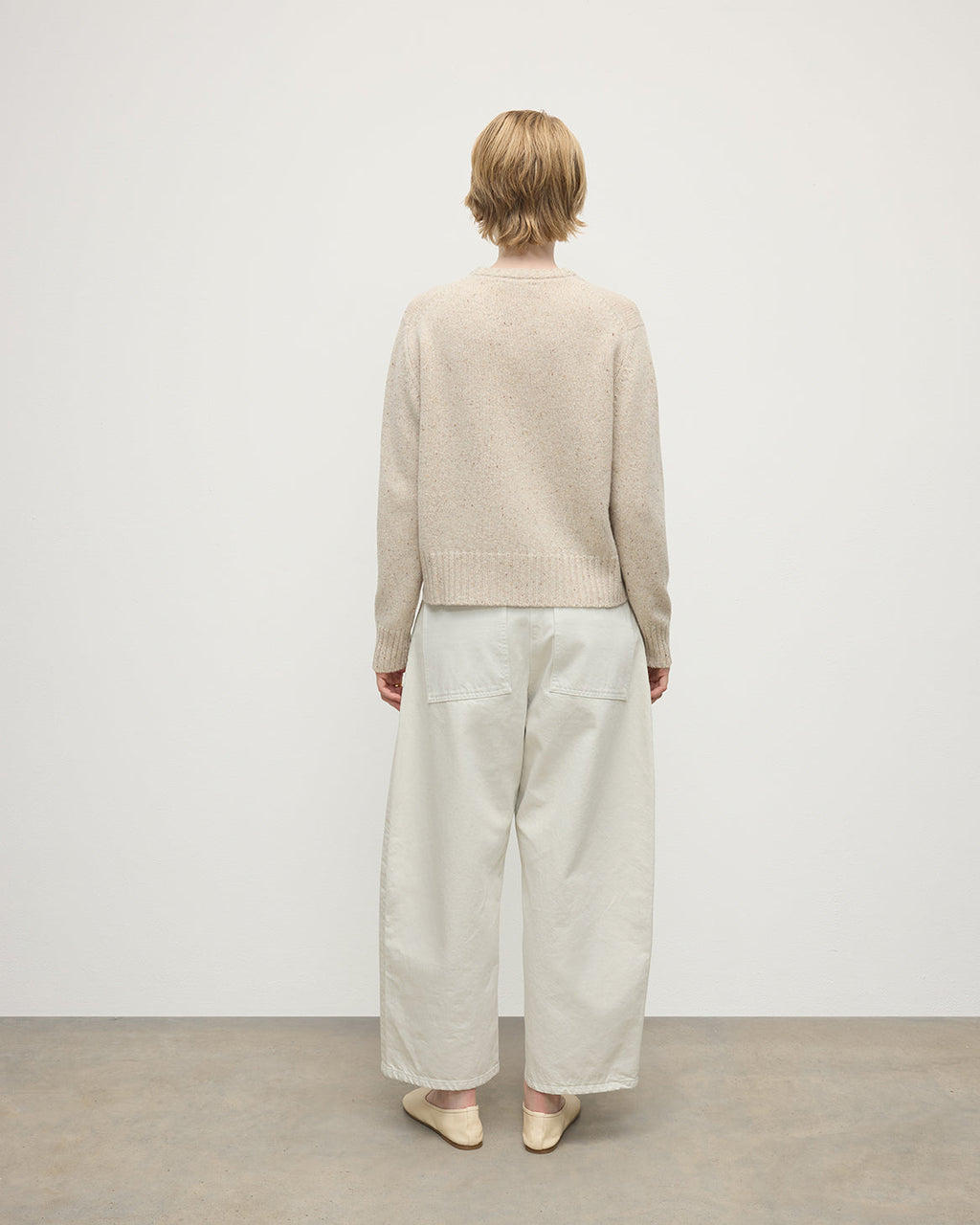 Donegal Cashmere Cream Jumper