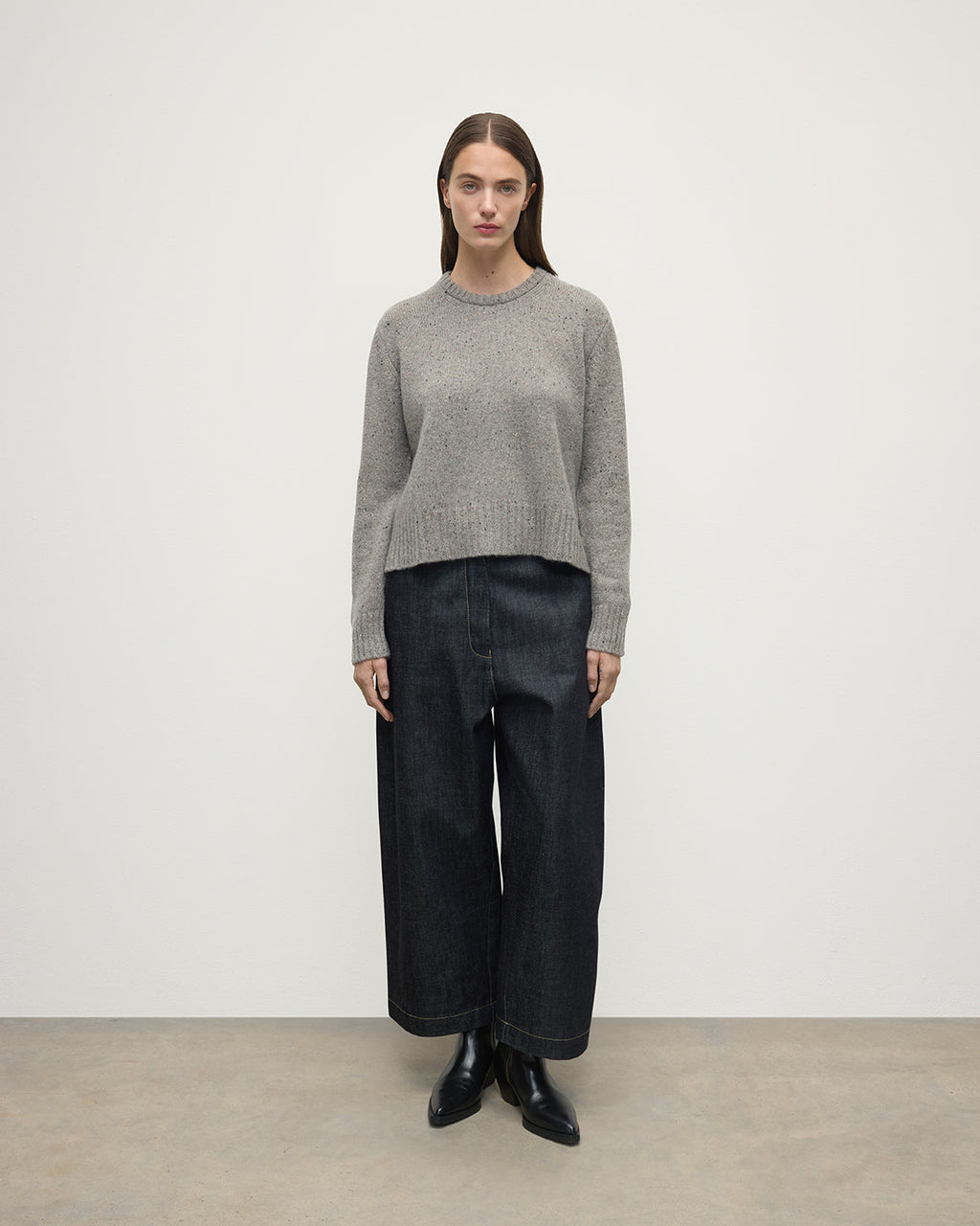 Donegal Cashmere Grey Jumper