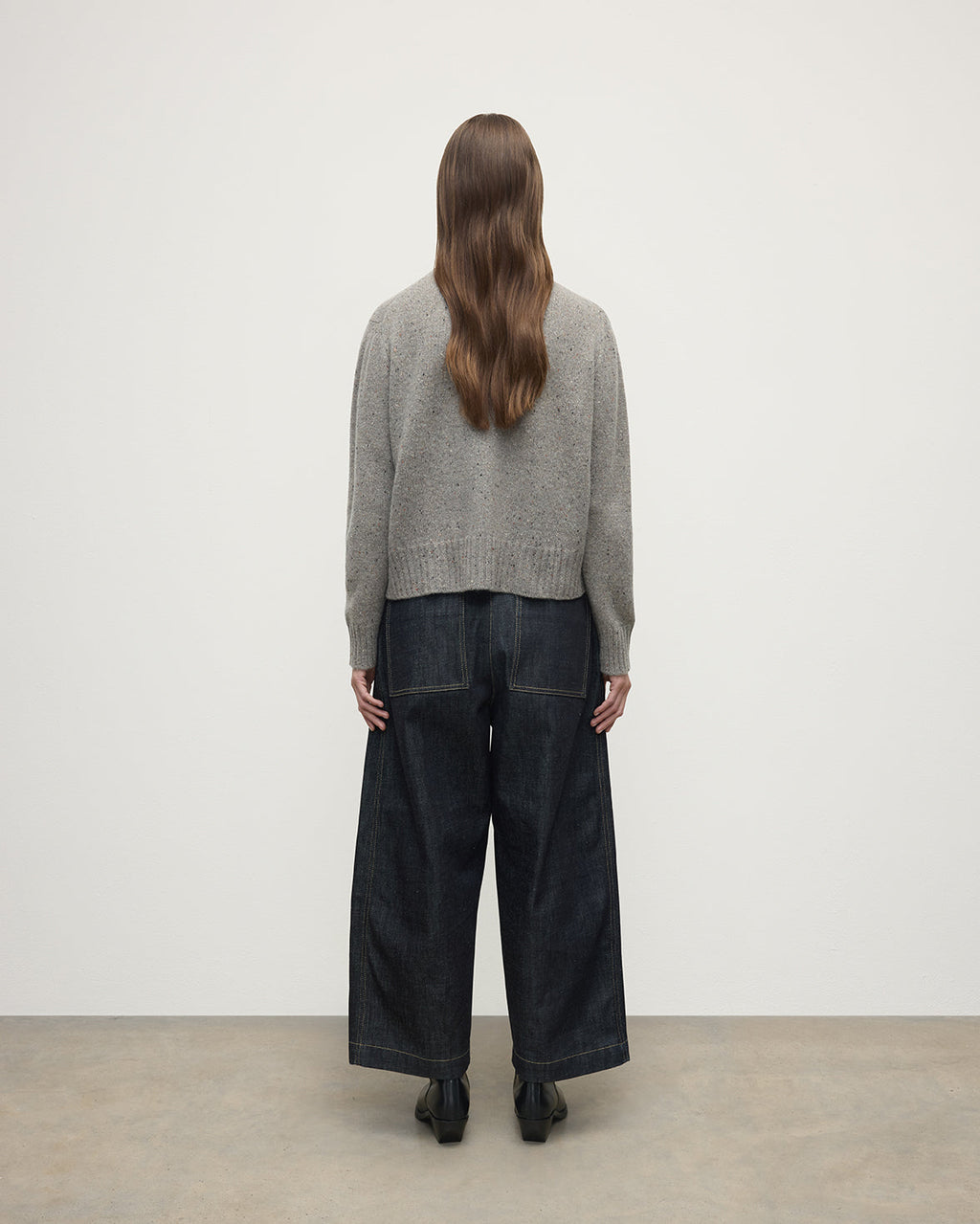 Donegal Cashmere Grey Jumper