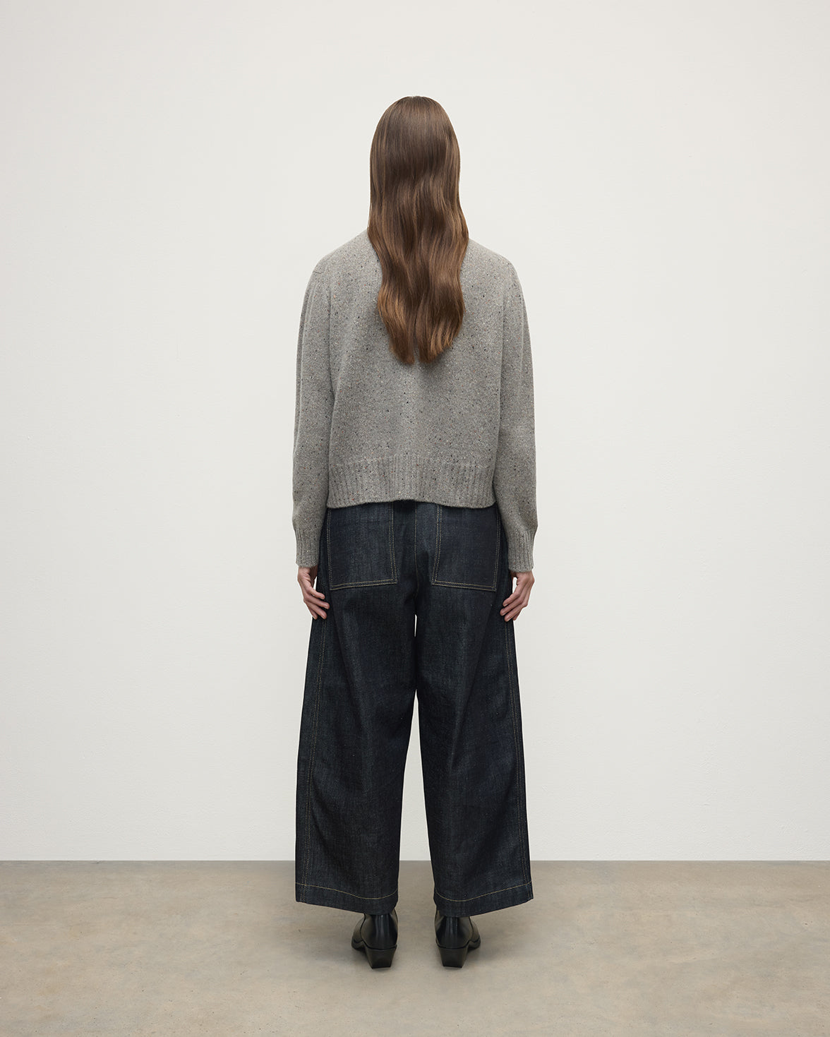 Donegal Cashmere Grey Jumper