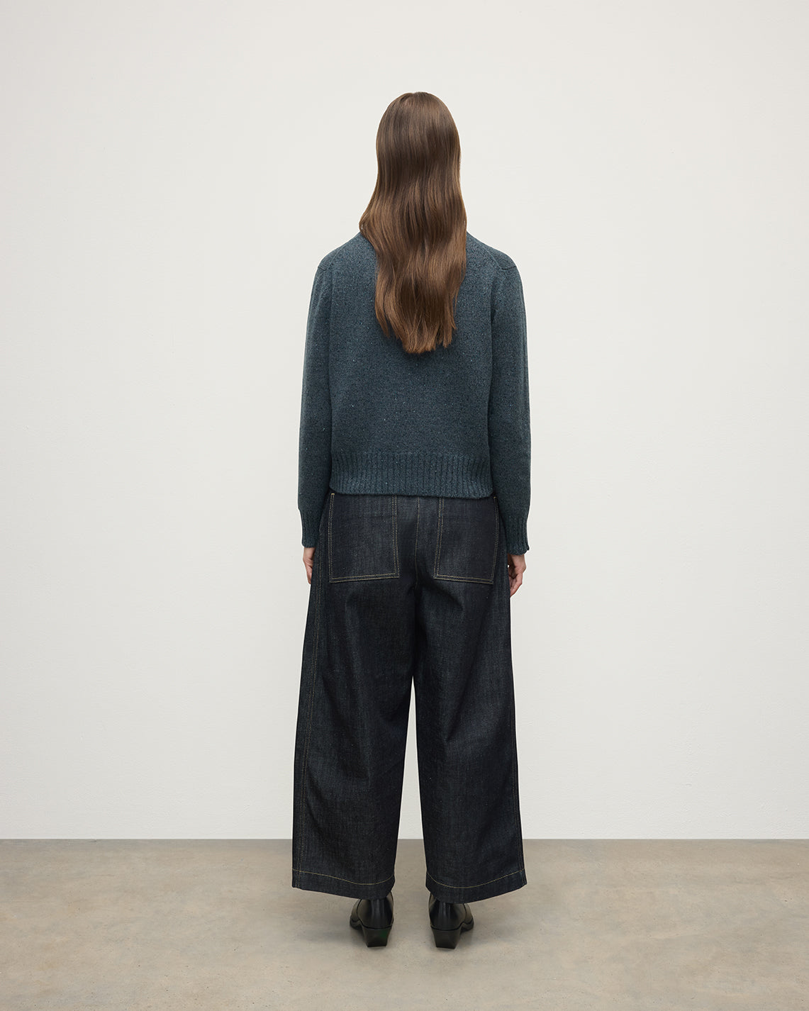 Donegal Cashmere Blue Jumper