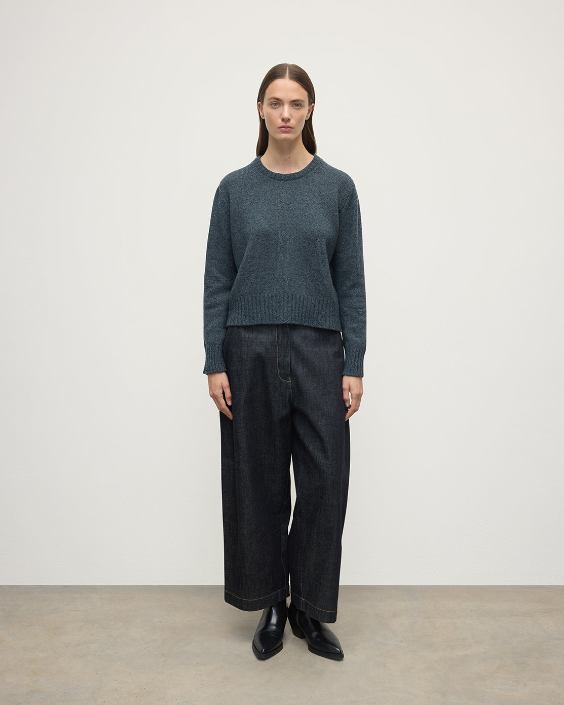 Donegal Cashmere Blue Jumper