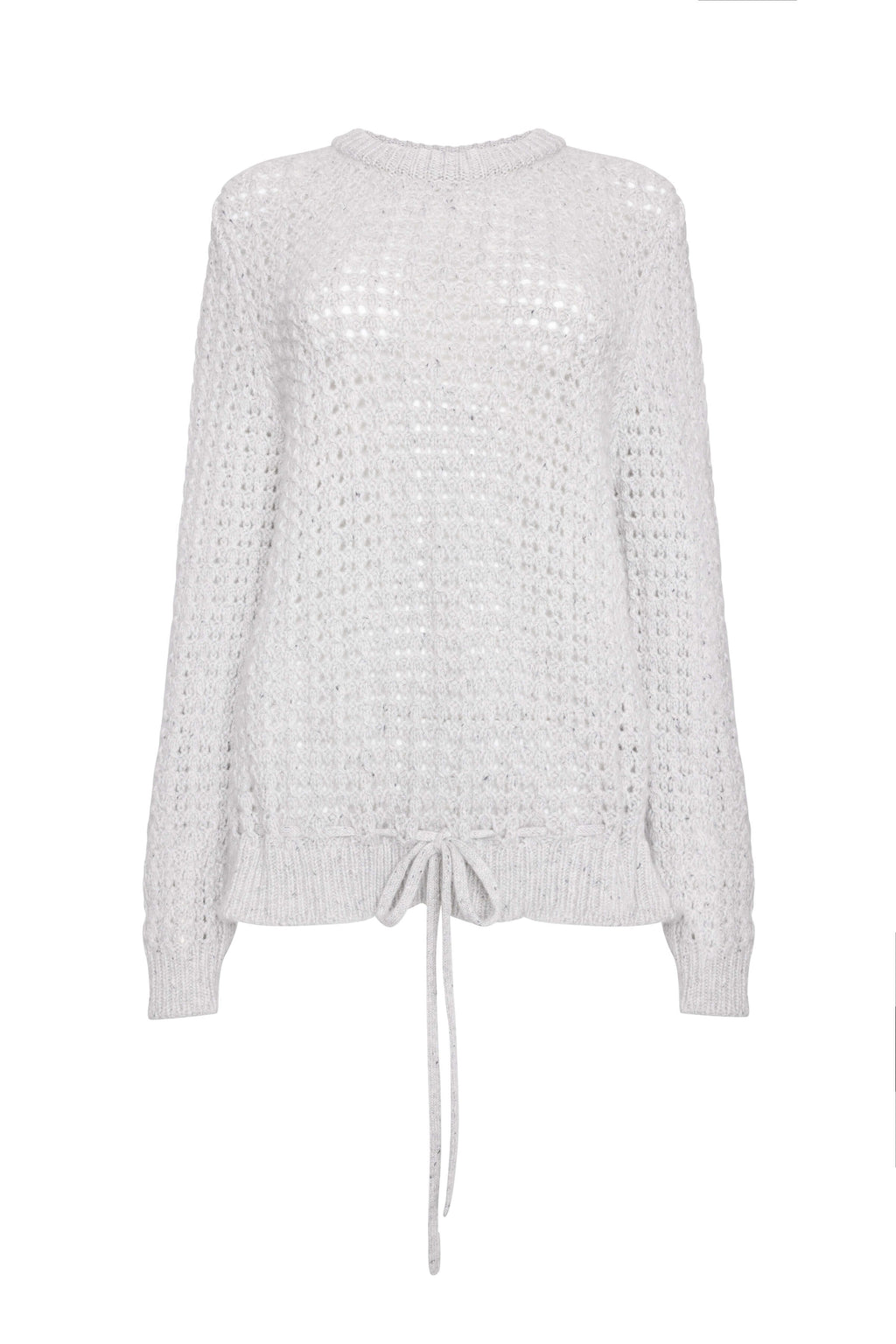 Donegal Cashmere Crochet Jumper