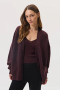 Textured Cashmere Cardigan