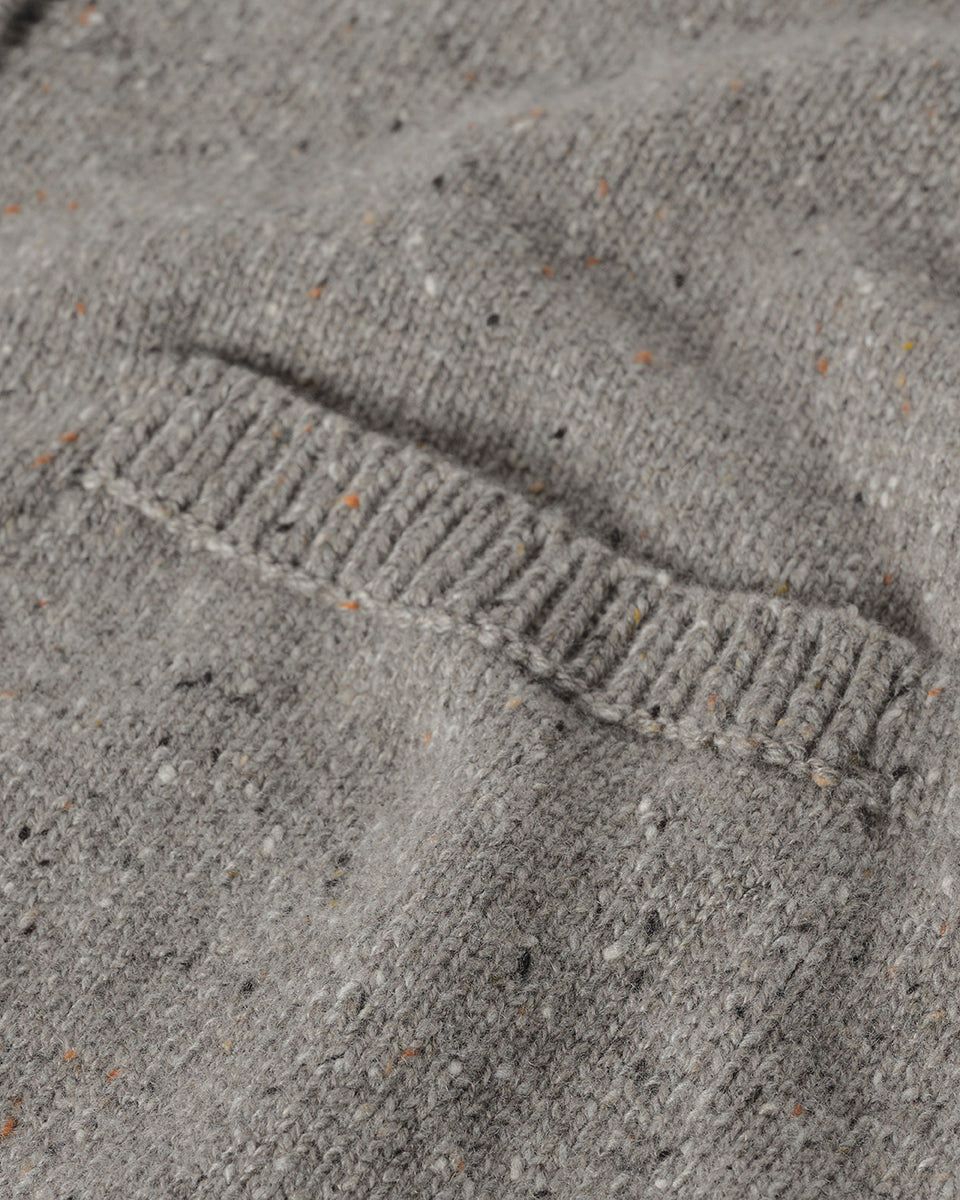 Donegal Cashmere Grey Cardigan