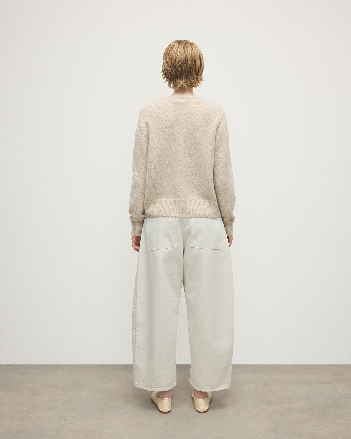 Donegal Cashmere Cream Cardigan