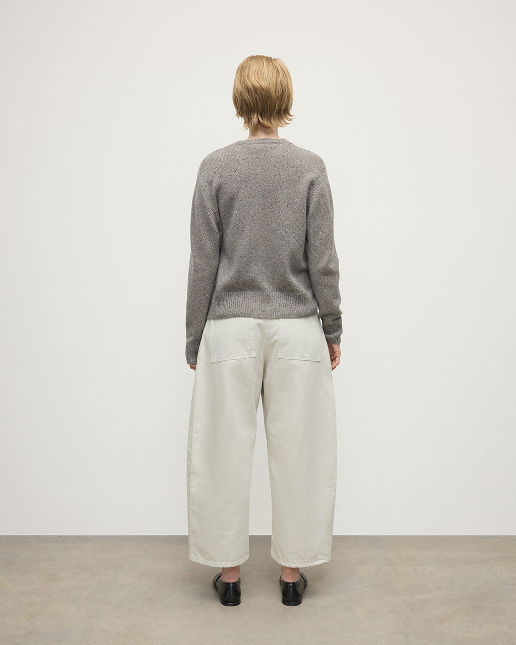 Donegal Cashmere Grey Cardigan