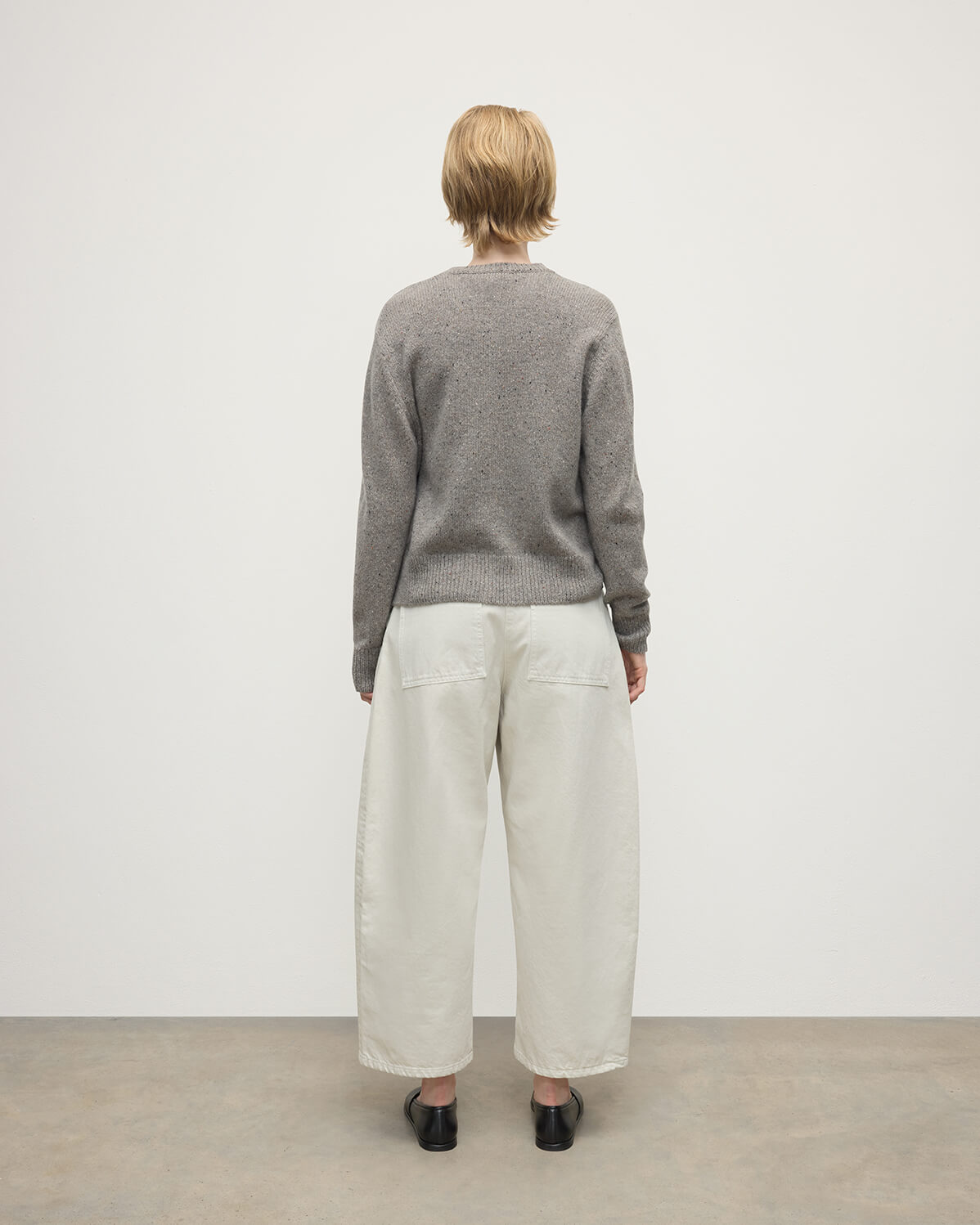 Donegal Cashmere Grey Cardigan