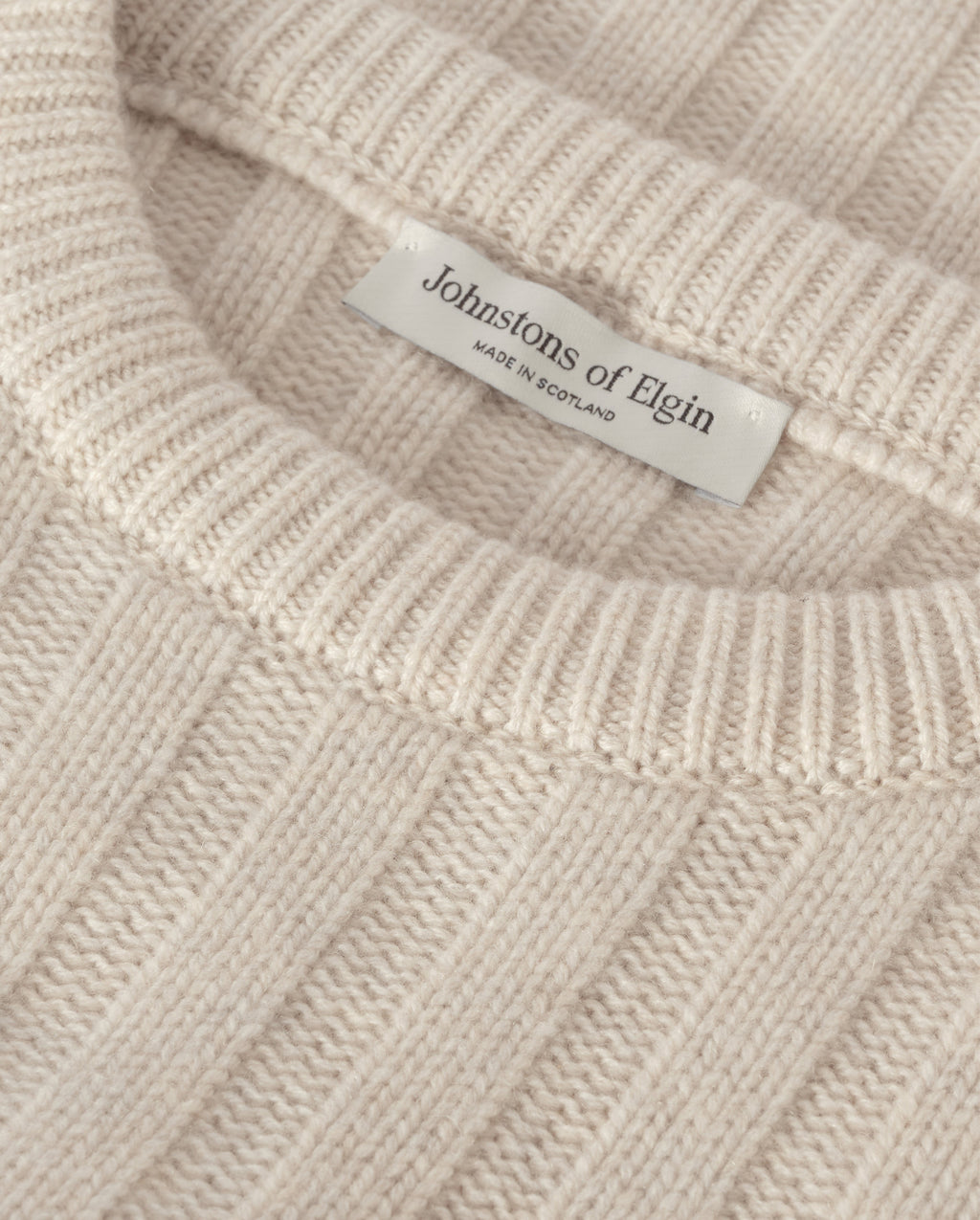 Lecht Natural Cashmere Crew Jumper
