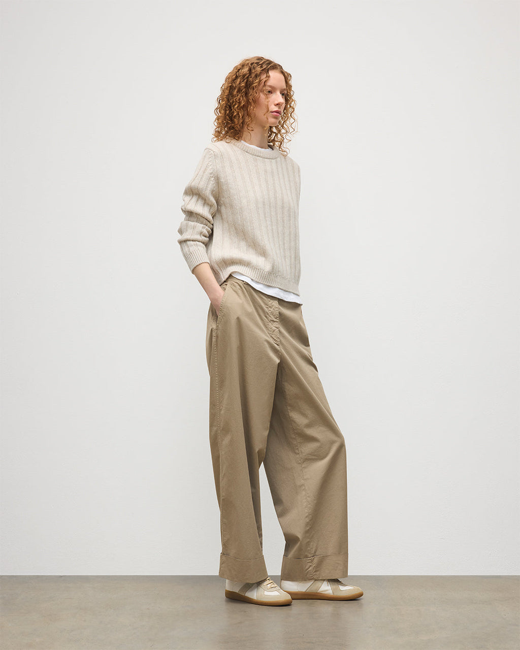 Lecht Natural Cashmere Crew Jumper