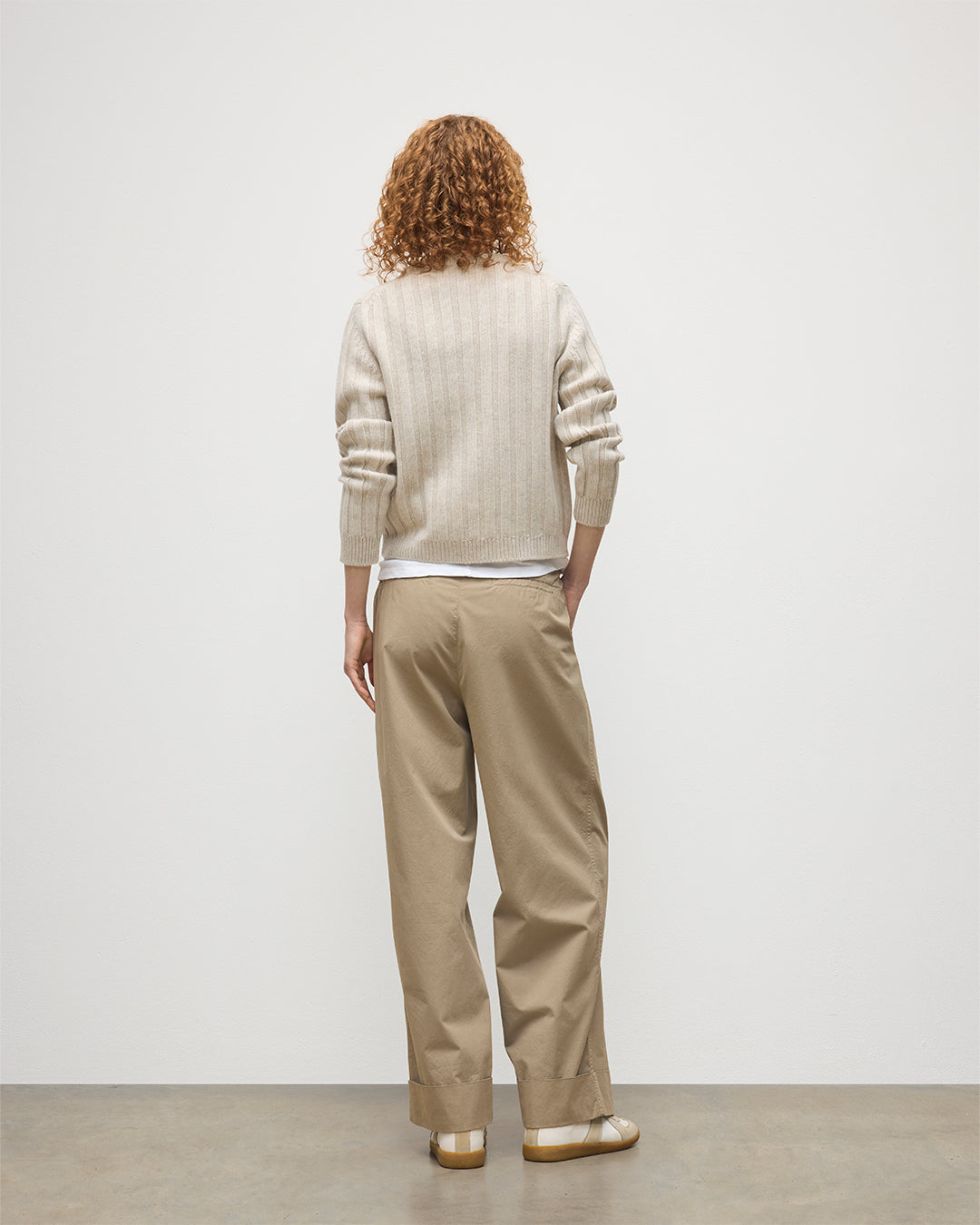Lecht Natural Cashmere Crew Jumper