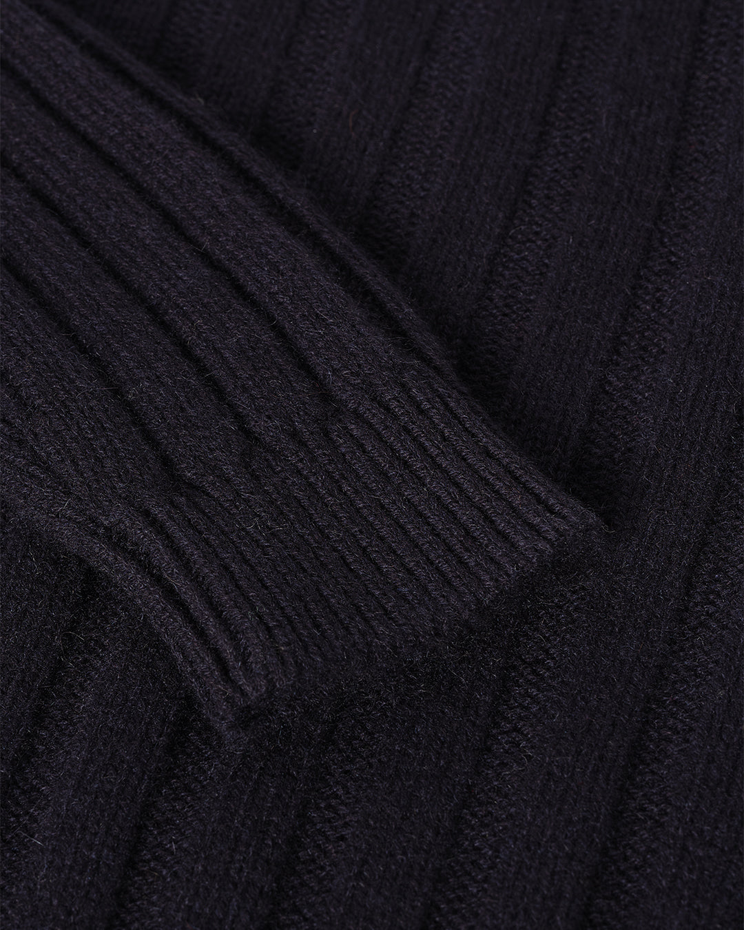Lecht Dark Navy Cashmere Crew Jumper