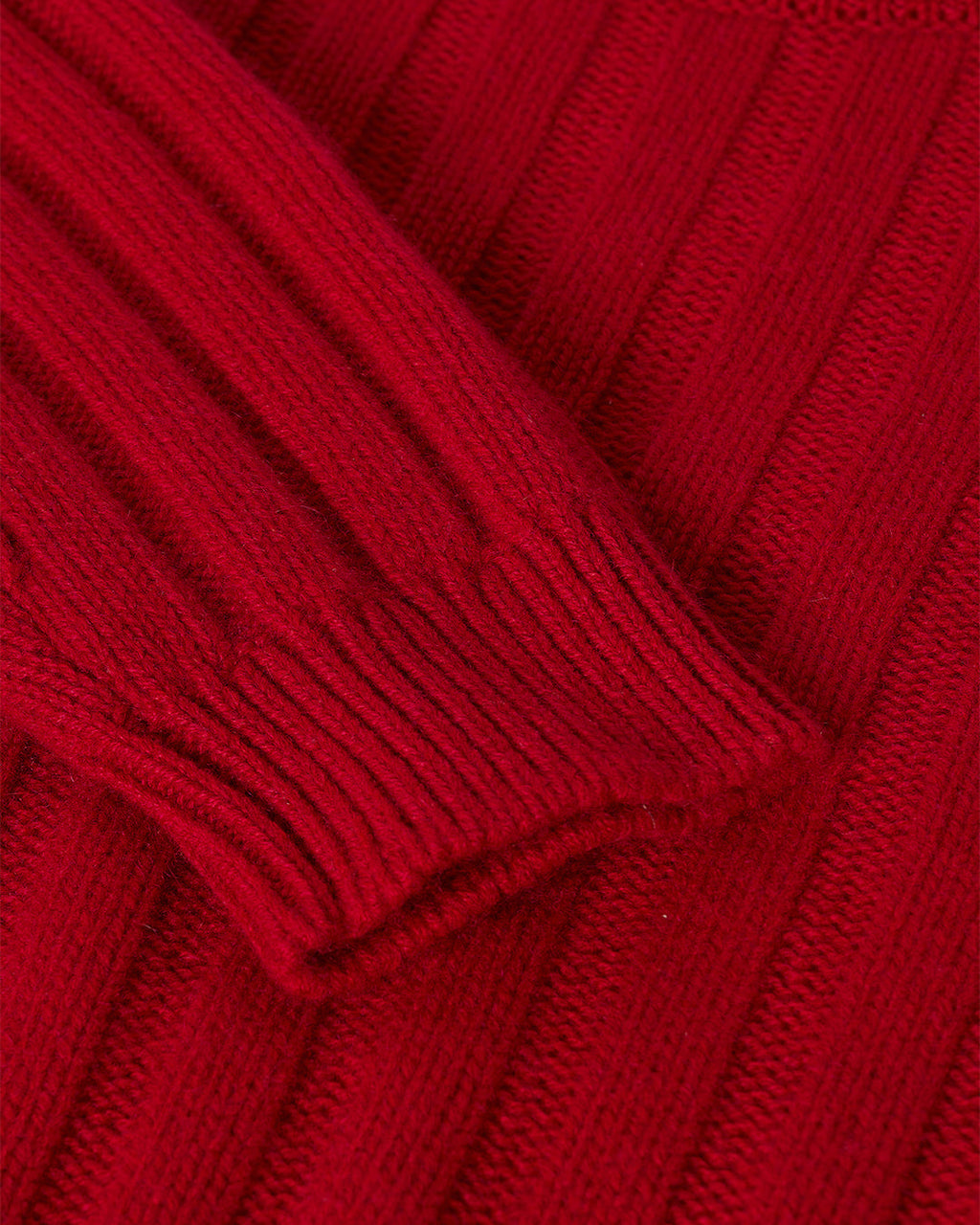 Lecht Red Cashmere Crew Jumper