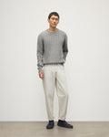 Peel Grey Cashmere Jumper