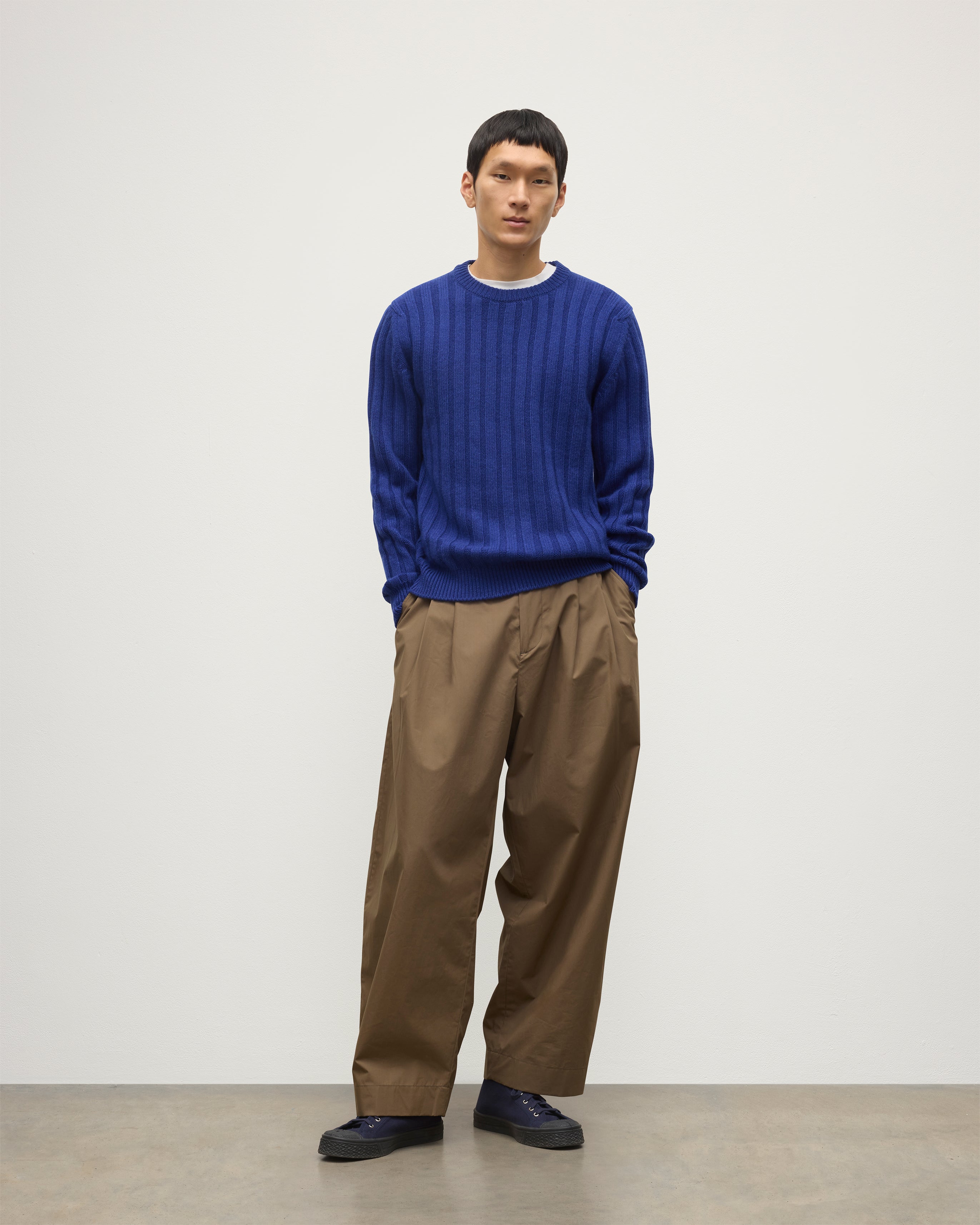 Peel Blue Cashmere Jumper