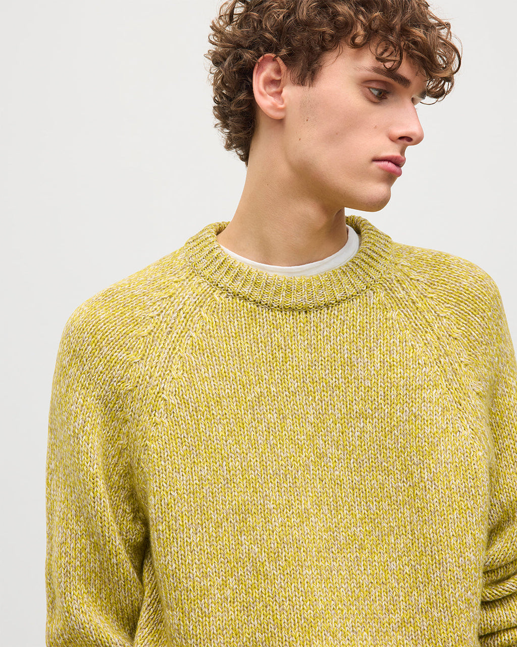 Fyfe Yellow Cashmere Jumper