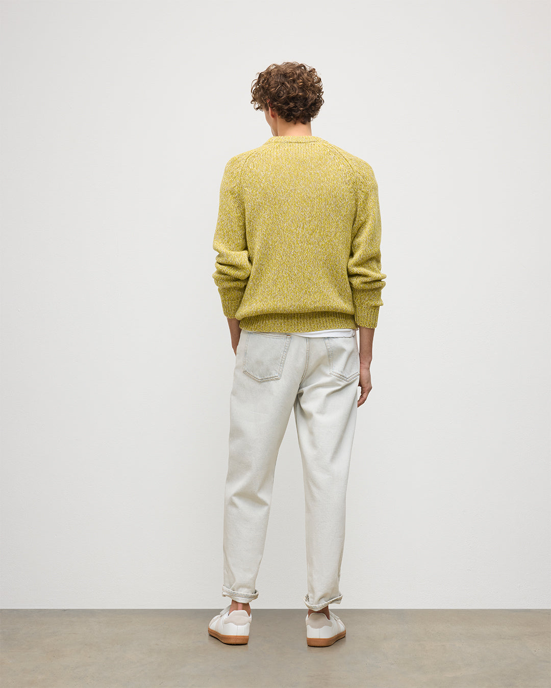 Fyfe Yellow Cashmere Jumper