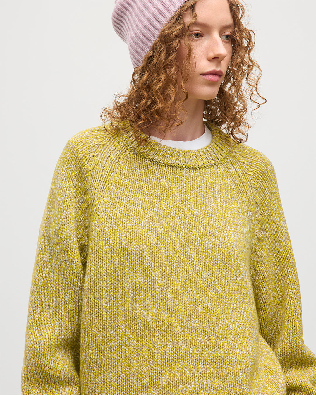 Fyfe Yellow Cashmere Jumper